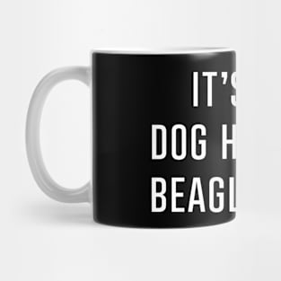 It's not dog hair it's beagle-fetti Mug